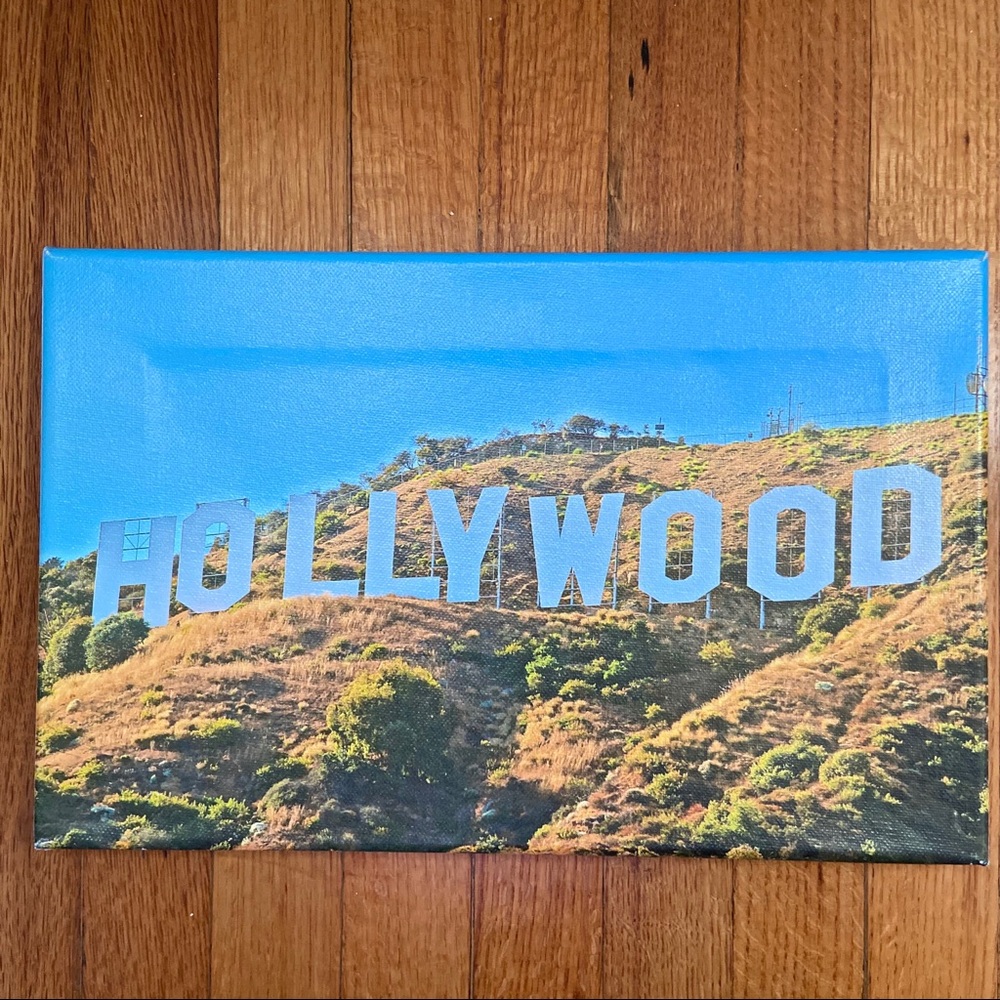 HOLLYWOOD SIGN – Los Angeles, CA - photo on canvas